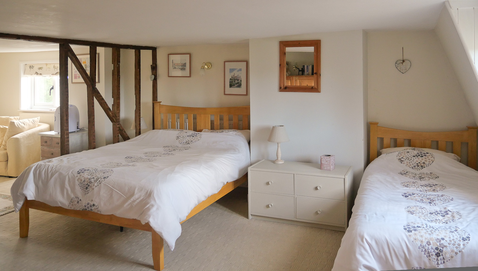 fontmills house b&b east sussex heart room