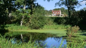 Fontmills House view from lake